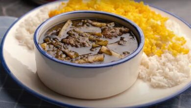 طرز تهیه خورشت کنگر کوهی متفاوت و لذیذ مناسب فصل بهار