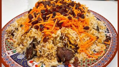 پلو قشقایی؛ خوشمزه ترین پلو مخلوط به روش سنتی ایل قشقایی شیراز!