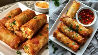 طرز تهیه بورک مرغ و قارچ به روش ترکیه ای