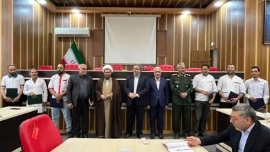 تقدیر از ۶ نانوای برتر شهرستان خواف با رویکرد ارتقای سلامت غذایی جامعه