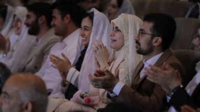 جشن ازدواج ۴۰ زوج دانشجو در تهران برگزار شد
