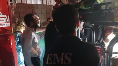 حریق یک مجتمع مسکونی در اکباتان  ٣٢ نفر مصدوم برجای گذاشت