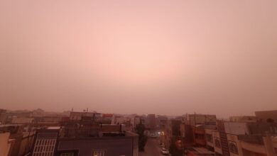هموطنان از تردد غیرضروری در فضای باز هنگام گرد و غبار خودداری کنند