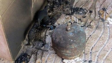 انفجار کپسول گاز ٨ مصدوم برجای گذاشت