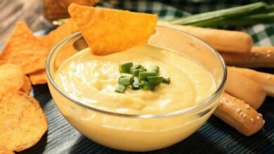 طرز تهیه سس دیپ پنیر رستورانی در خانه