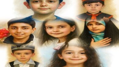 لبخند ناتمامی که به خون نشست