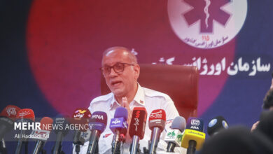 نشست خبری رئیس سازمان اورژانس کشور
