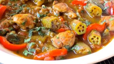 طرز تهیه سوپ بامیه